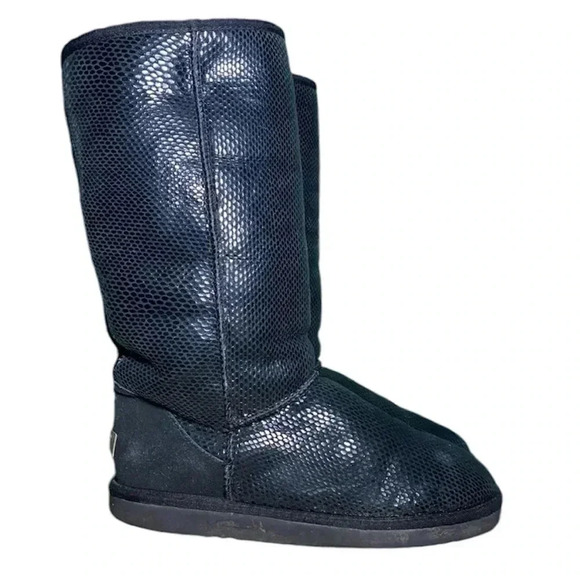 UGG SNAKESKIN PRINT BOOT - Picture 1 of 3